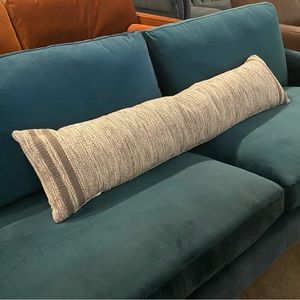 Long Pillow Decorative Lumber Shabby Chic - New By Pottery Barn